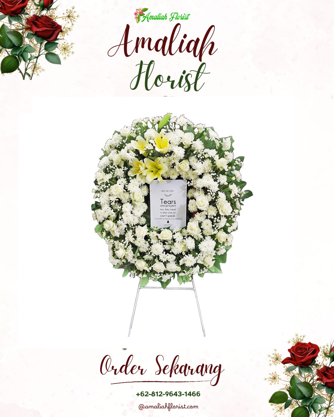 Krans Bunga Duka Pademawu